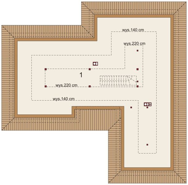 Poddasze projektu Elida 2