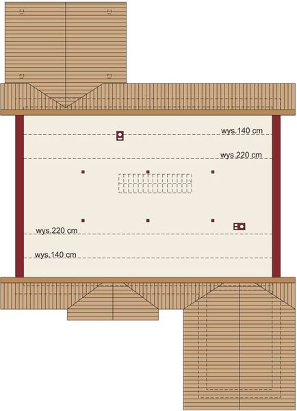 Poddasze projektu Gabriel PS