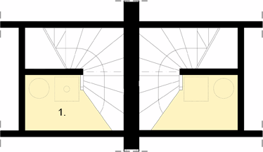 Piwnica projektu D06 - Bernard