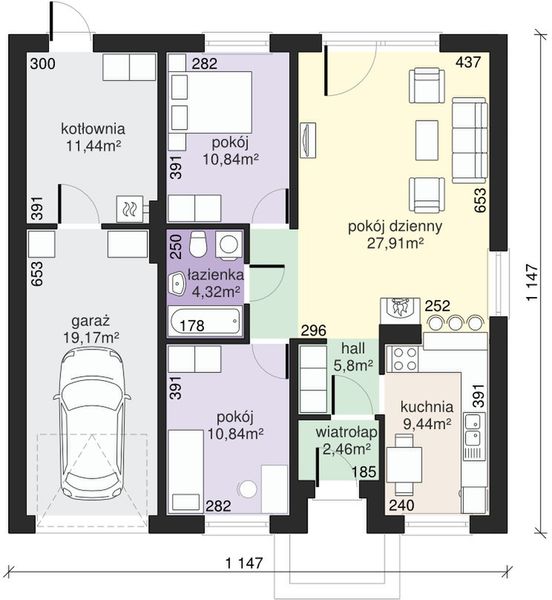 Parter projektu Dom przy Niezapominajek 3