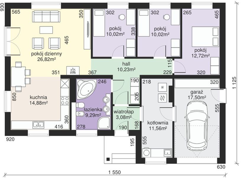 Parter projektu Dom przy Przyjemnej 17