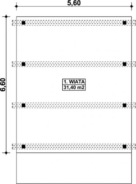 Parter projektu G278 - Wiata drewniana