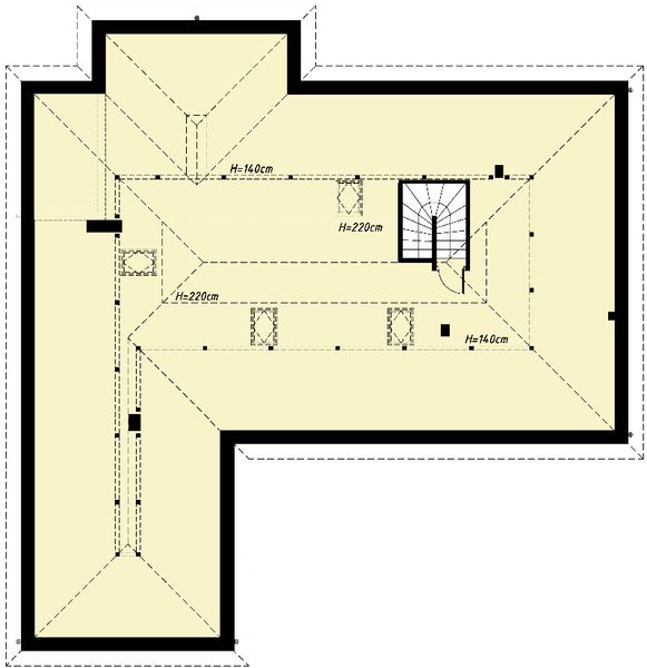 Poddasze projektu D136