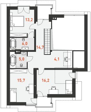 Poddasze projektu Doskonały 1 en