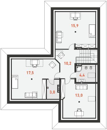 Poddasze projektu Na Miarę 1