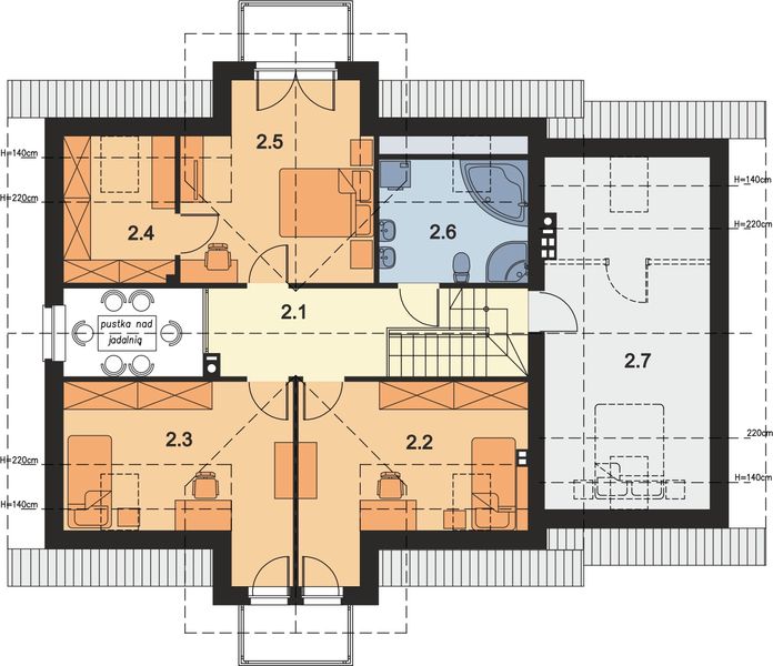 Poddasze projektu Hestia