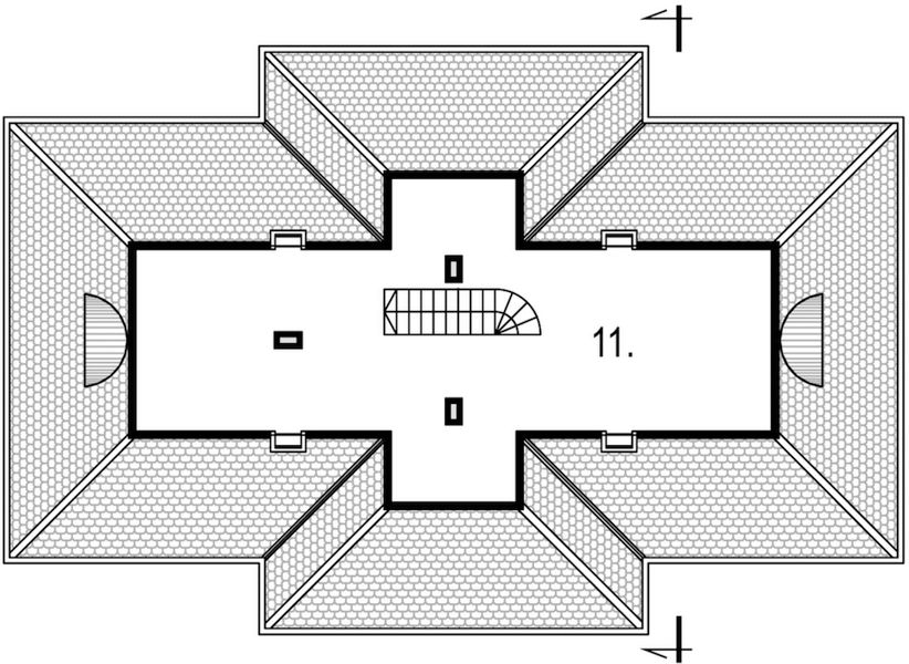 Poddasze projektu Teksas