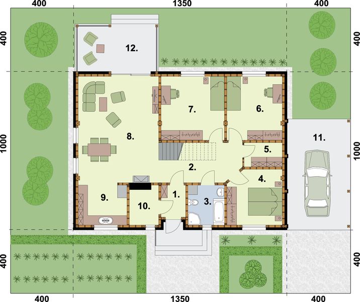 Parter projektu Nicea szkielet drewniany
