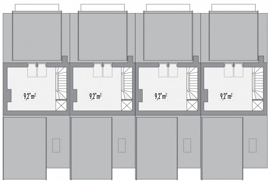Poddasze II projektu Erwin - szereg l+s+s+p