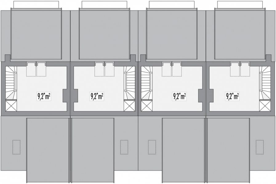 Poddasze projektu Erwin - szereg pl+s+sl+p
