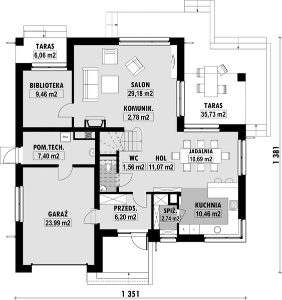 Parter projektu E-179 - stary