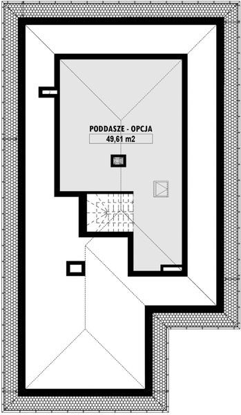 Poddasze projektu E-180