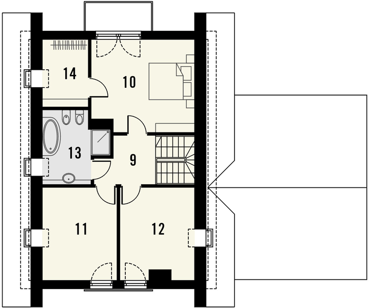 Poddasze projektu Adorator