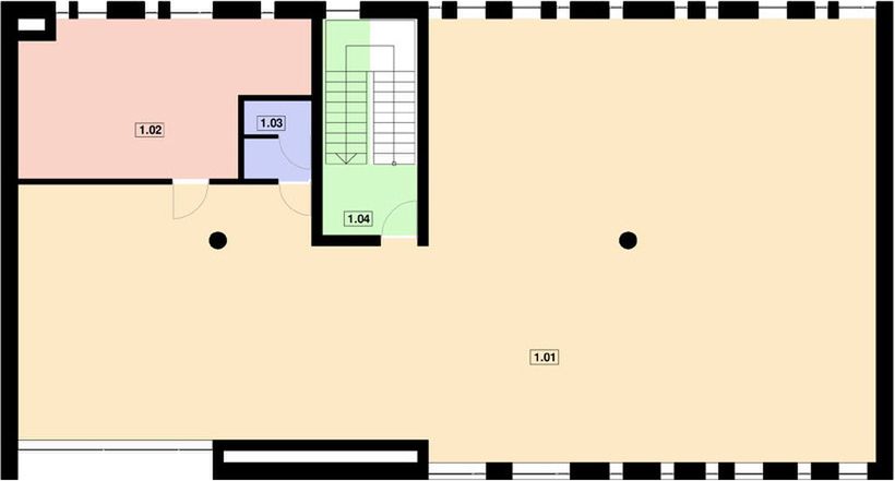 Piętro 1 projektu PS-BP-280-20