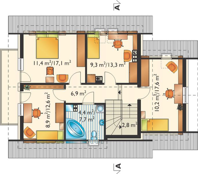 Poddasze projektu Czaruś (1537)