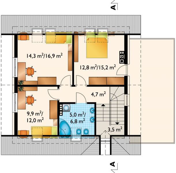 Poddasze projektu Brzask (1535)