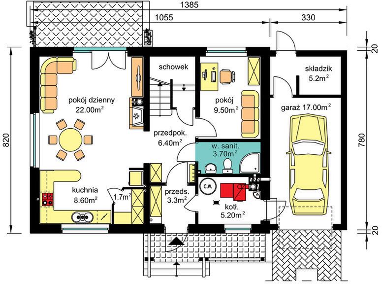 Parter projektu BW-49 wariant 2