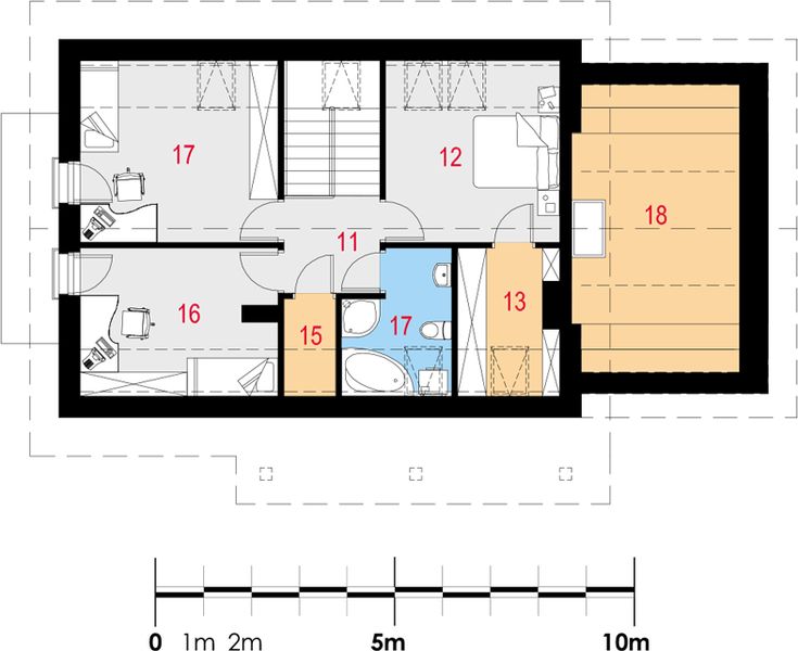 Poddasze projektu Familiaris I G1