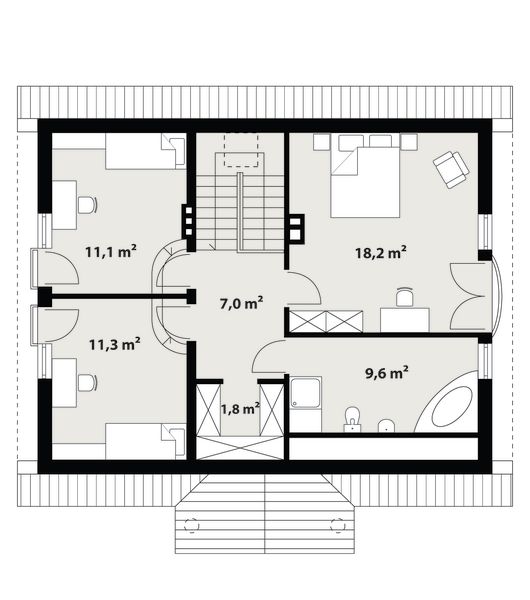 Poddasze projektu Karmel