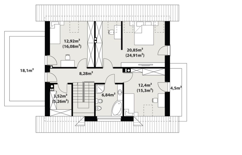 Poddasze projektu Medea 3
