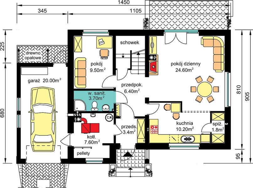 Parter projektu BW-49 wariant 5