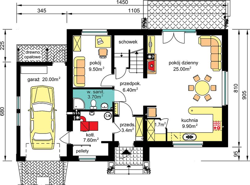 Parter projektu BW-49 wariant 7