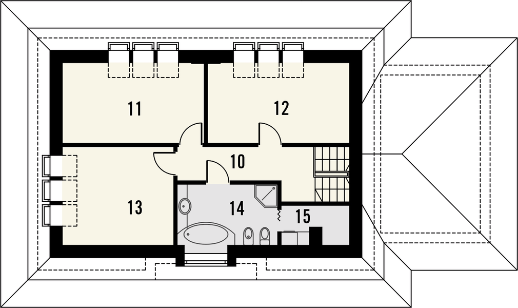 Poddasze projektu Amaretto 2