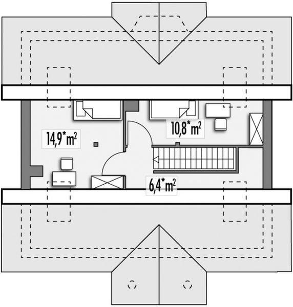 Poddasze projektu Angela B