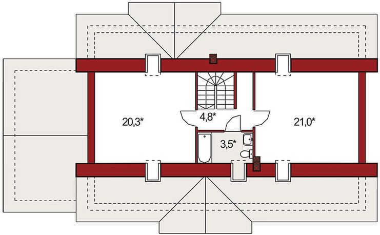 Poddasze projektu Mania B