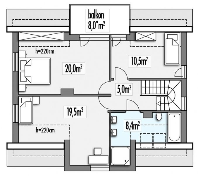 Poddasze projektu Adaś A