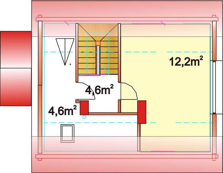 Poddasze projektu BR 028