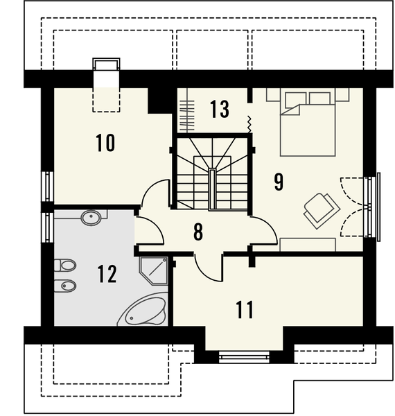 Poddasze projektu Absolwent 2