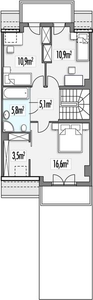 Poddasze projektu Maja S