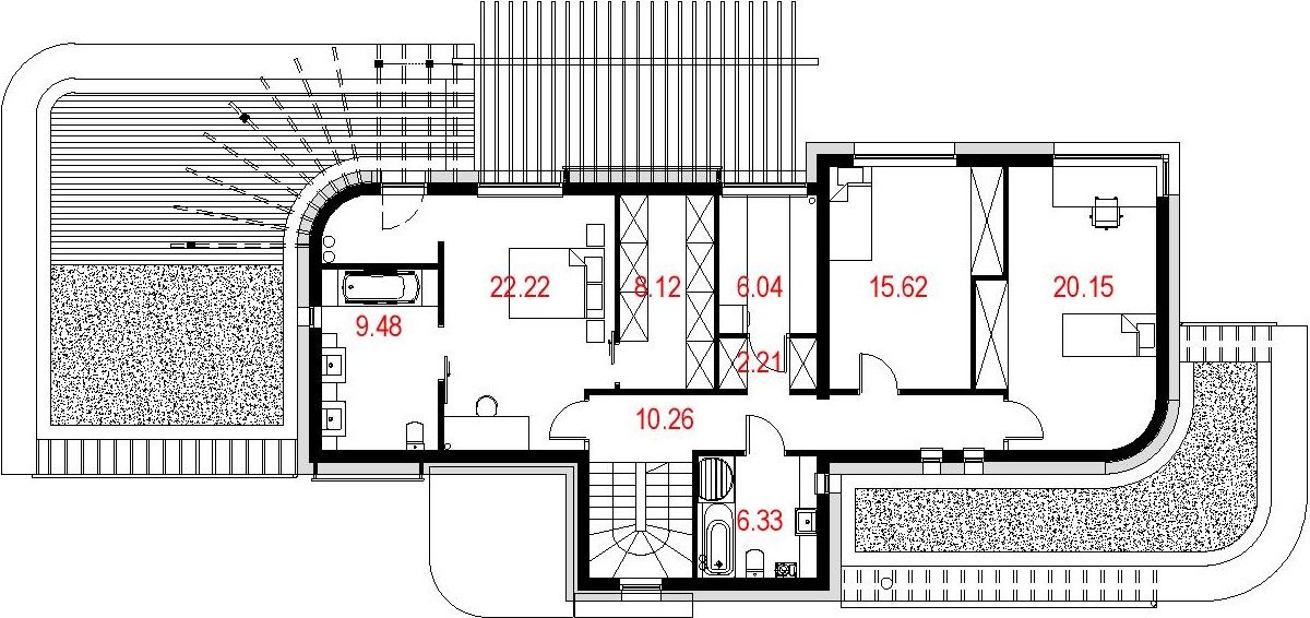 Piętro 1 projektu House x01