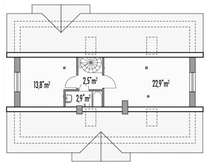 Poddasze projektu Alex A