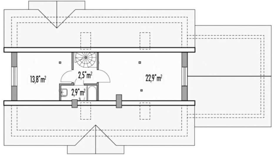 Poddasze projektu Alex E