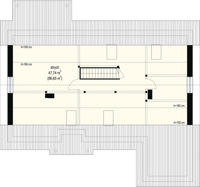 Poddasze projektu Luna