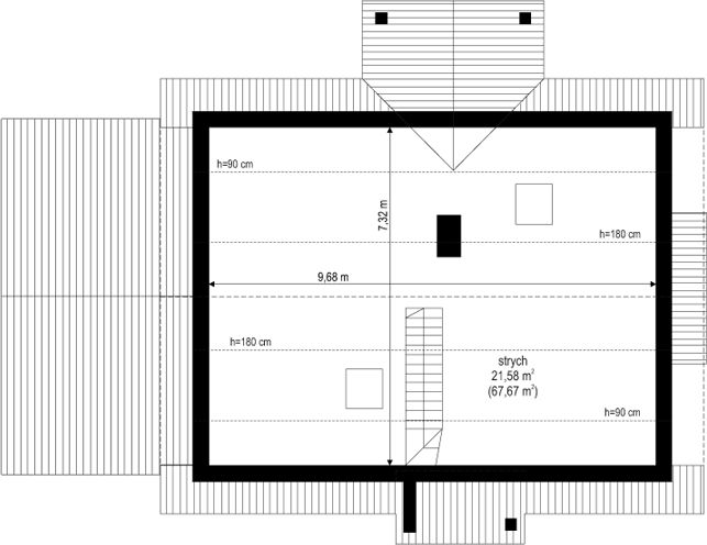 Poddasze projektu Perełka 2