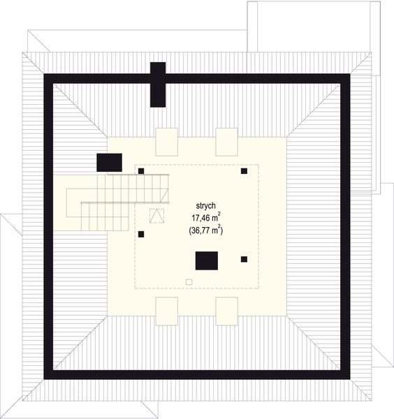 Poddasze projektu Vega