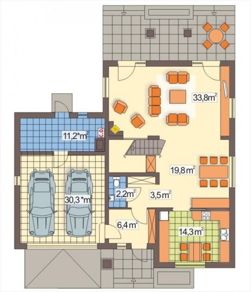 Parter projektu Cyprys paliwo stałe wersja B z podwójnym gar.