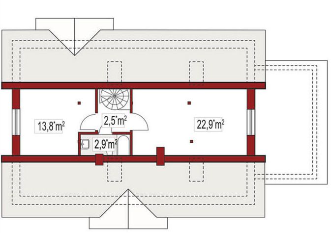 Poddasze projektu Alex D