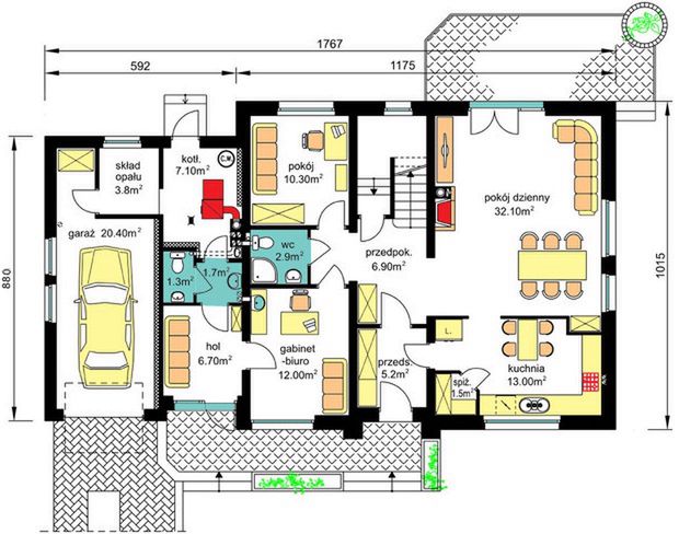 Parter projektu BW-37 z lokalem