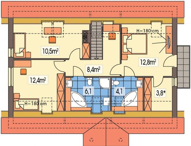 Poddasze projektu Scarlet paliwo stałe wersja B