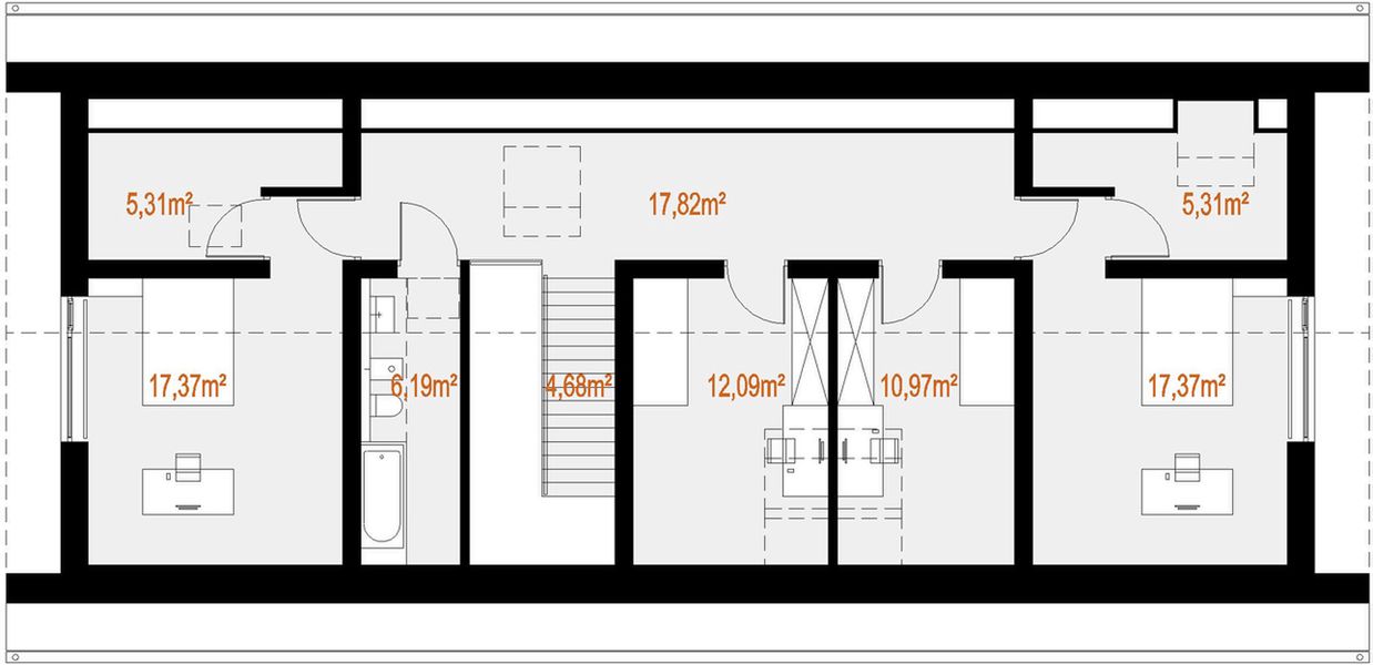 Poddasze projektu Uniwersalny premium #4
