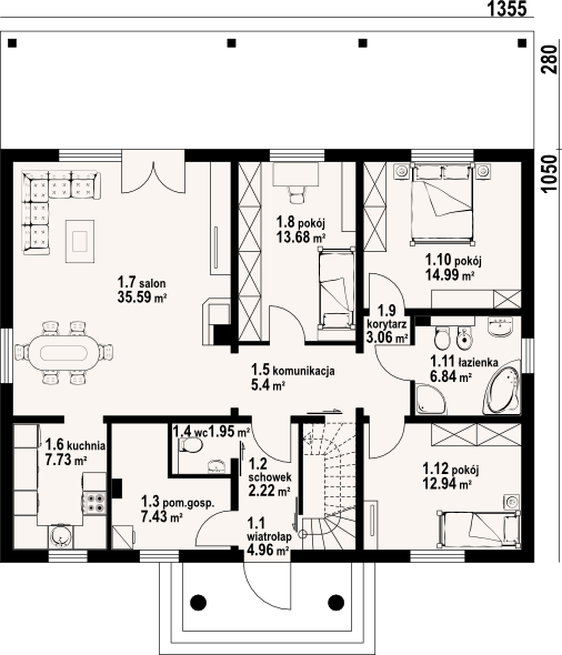 Parter projektu Dębina 13 dws