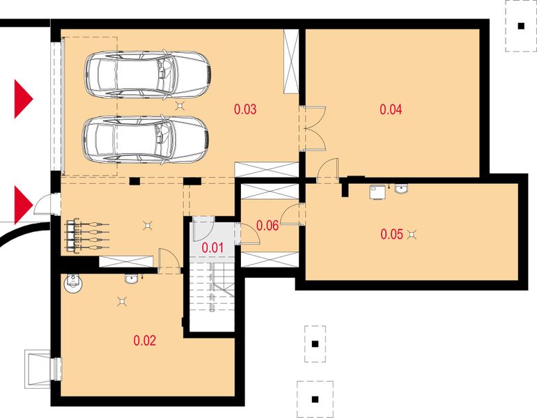 Piwnica projektu Magnus I PG2