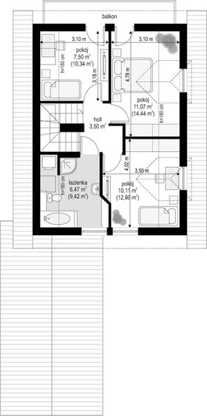 Poddasze projektu Puchatek