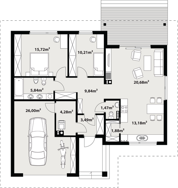 Parter projektu Niko drewniany