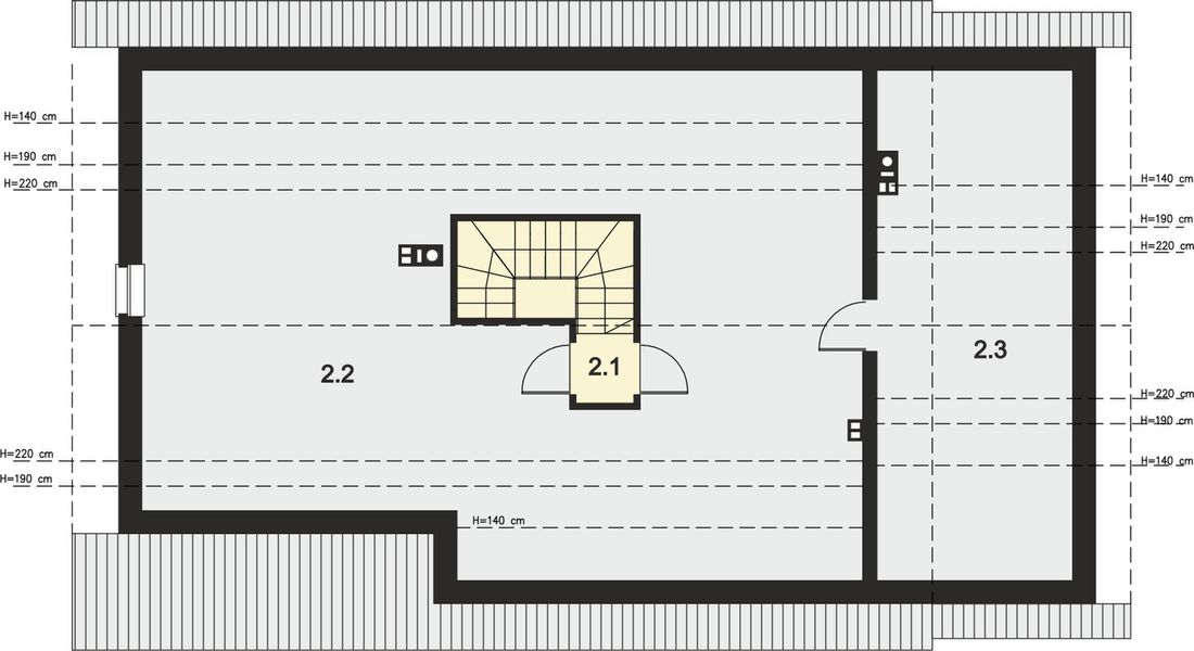 Poddasze projektu Tymon