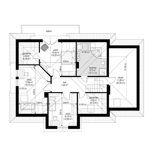 Poddasze projektu Saga
